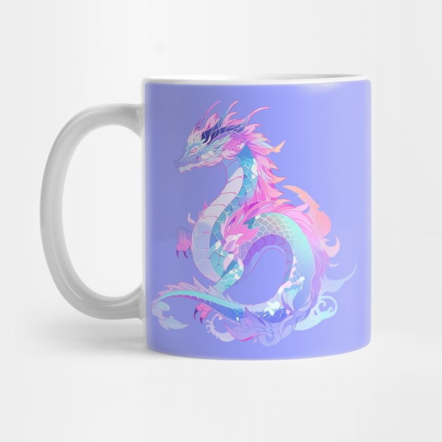 Pastel Dragon by DarkSideRunners